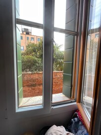 Over looking convent. The ladies were quiet.