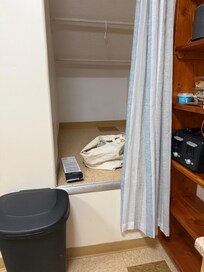 Inaccessible closet