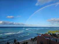 Morning view from our hotel room.