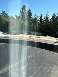 Room overlooks roof area. I was there for SIX nights. Inexcusable.