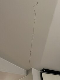 Cracks in the ceiling