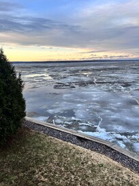 Great late April view from the deck!