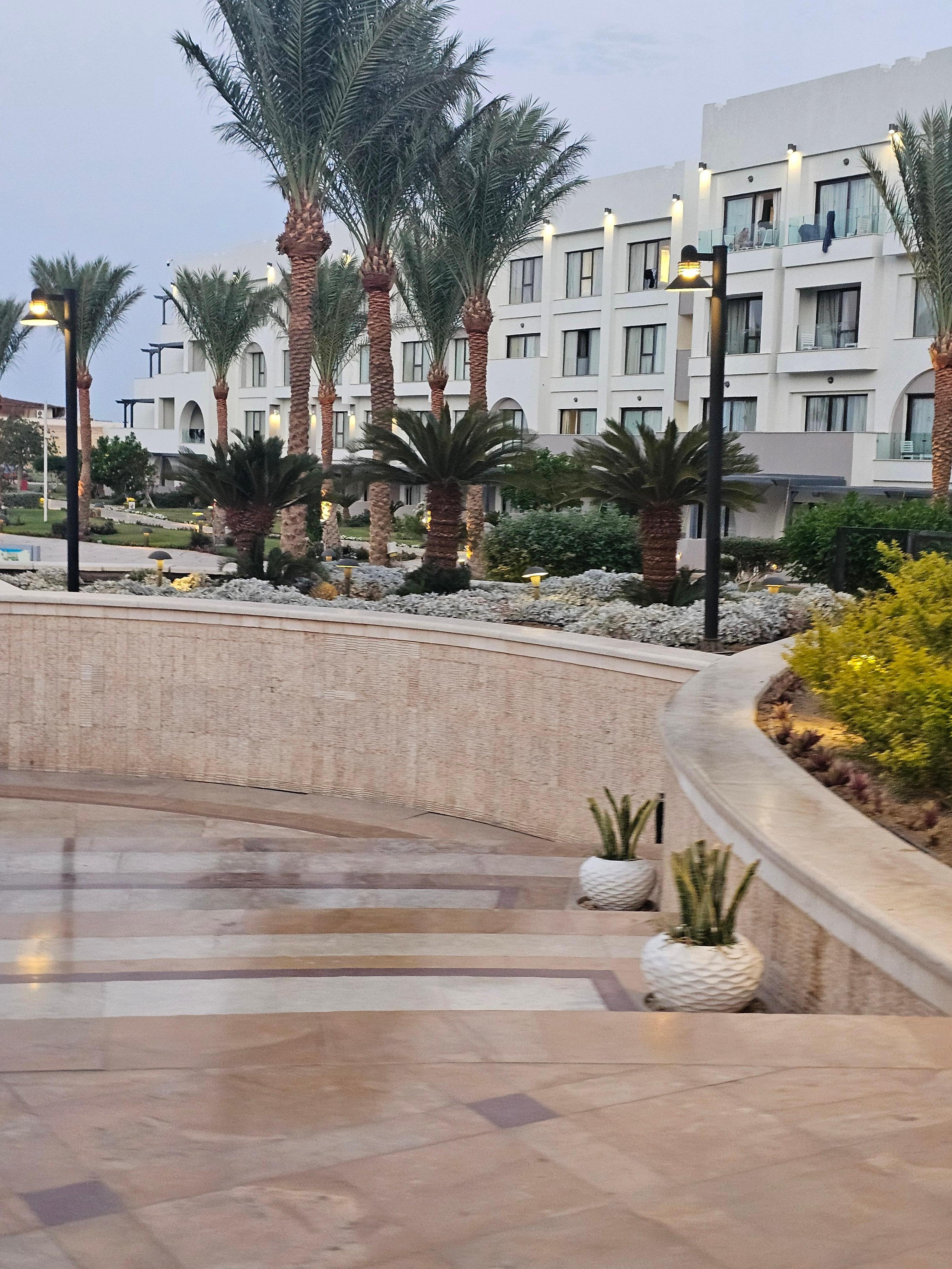 Outside reception