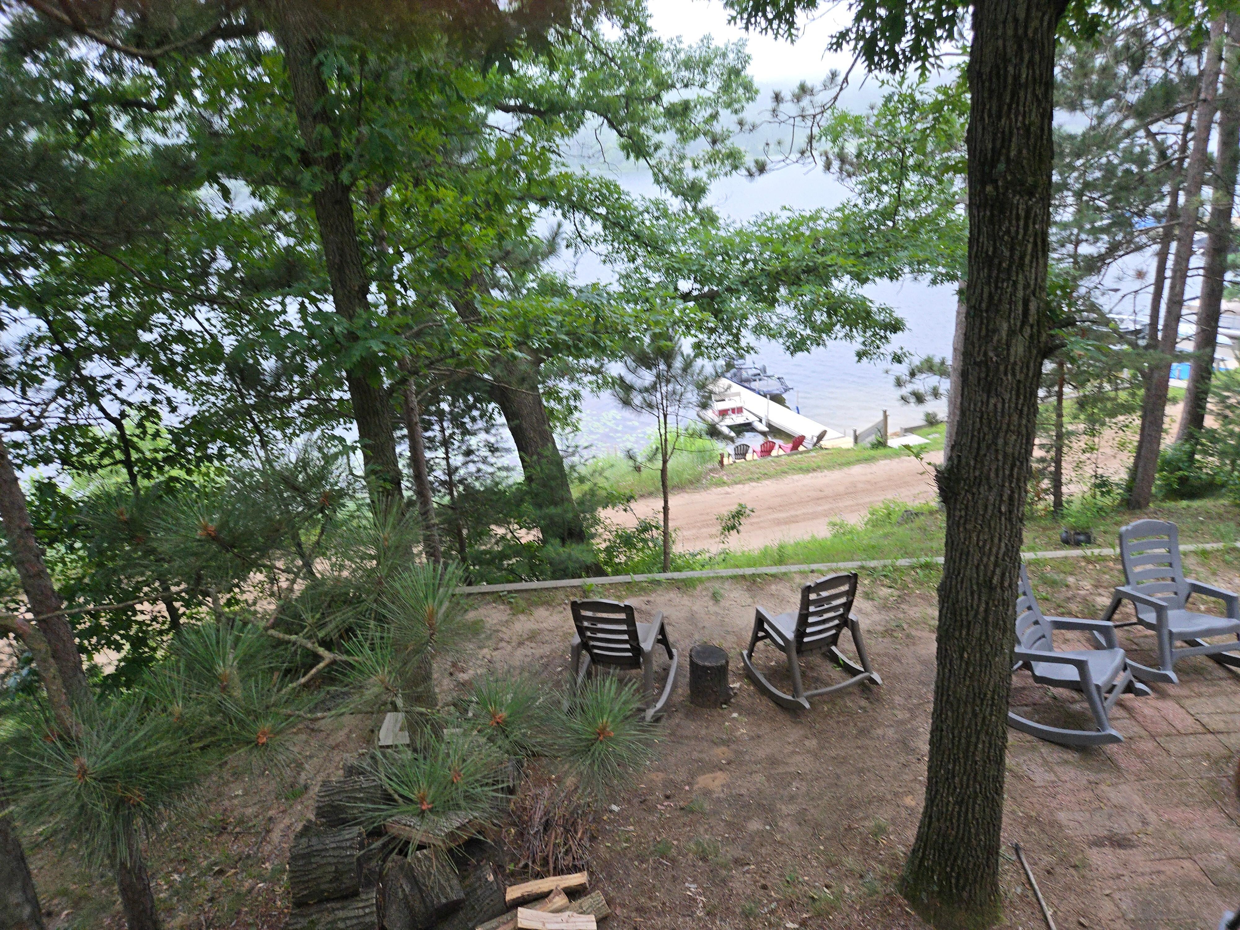 View from deck