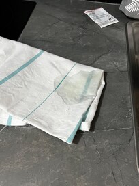 This was on the kitchen counter. I don’t even know what it is but it was wet