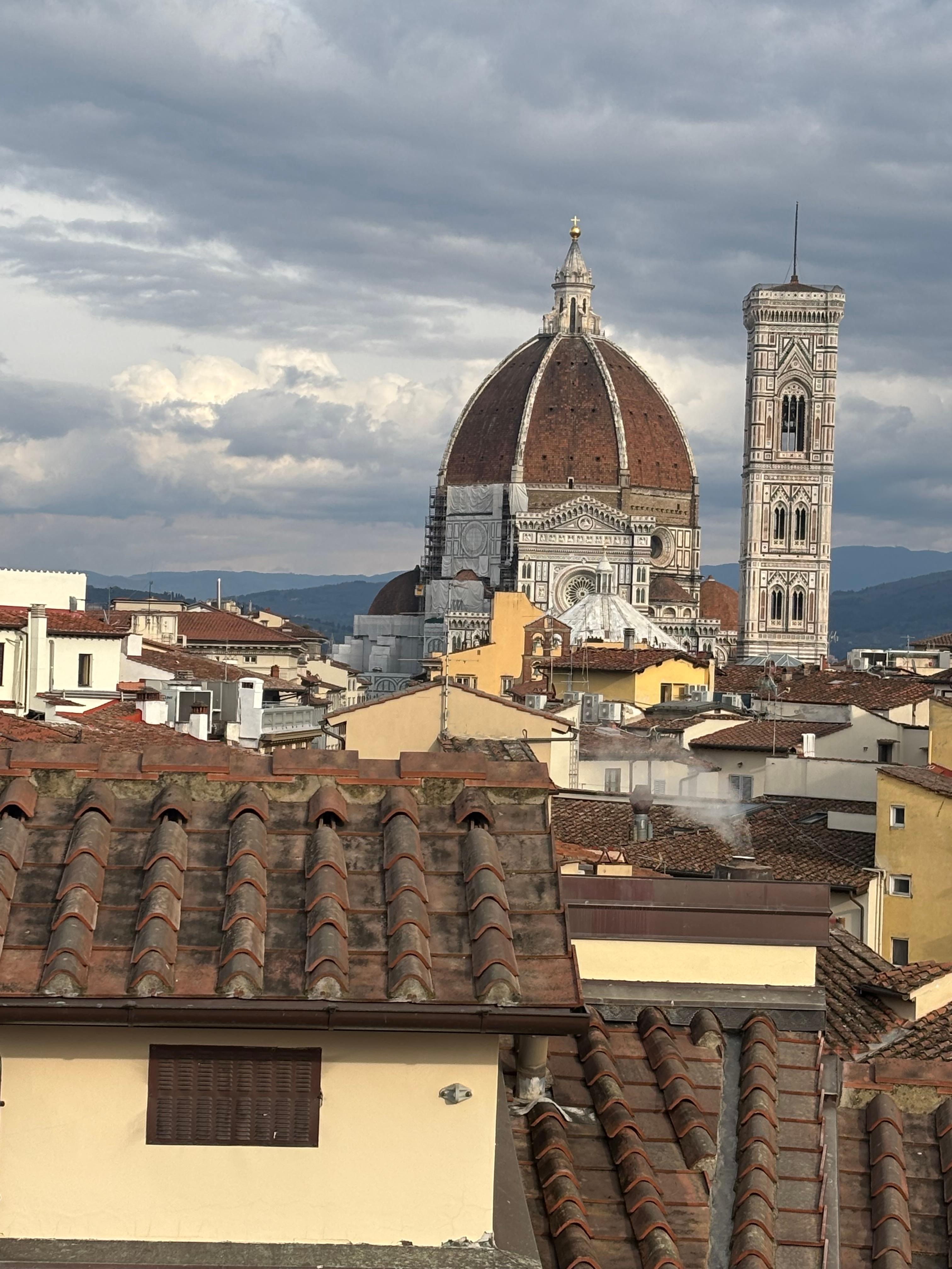 View from our private terrace