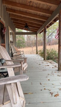 Sitting on the front porch swing reflecting on the weekend_ so peaceful.