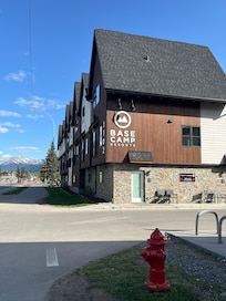 The resort from the road