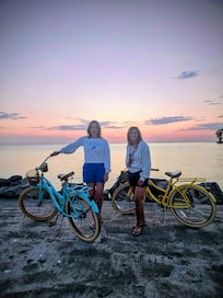 Sunset bike ride