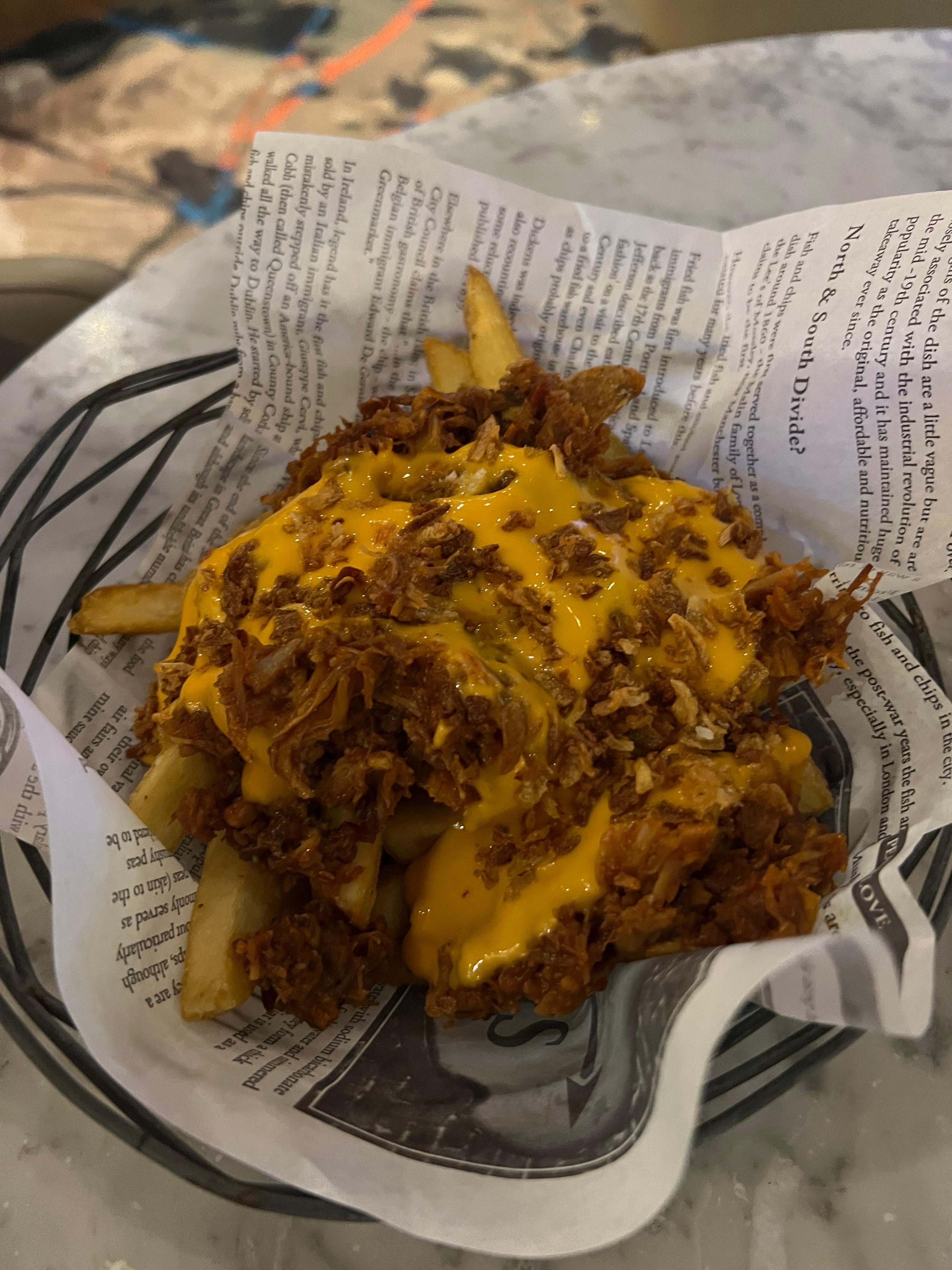 Pulled pork chips 