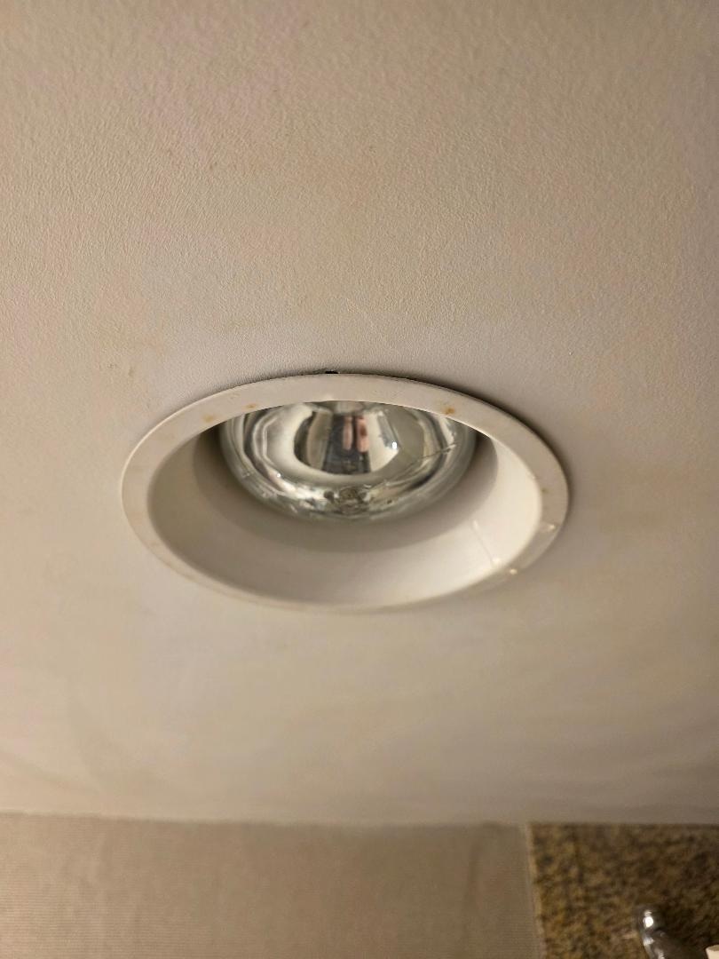 water dripping from light room 150