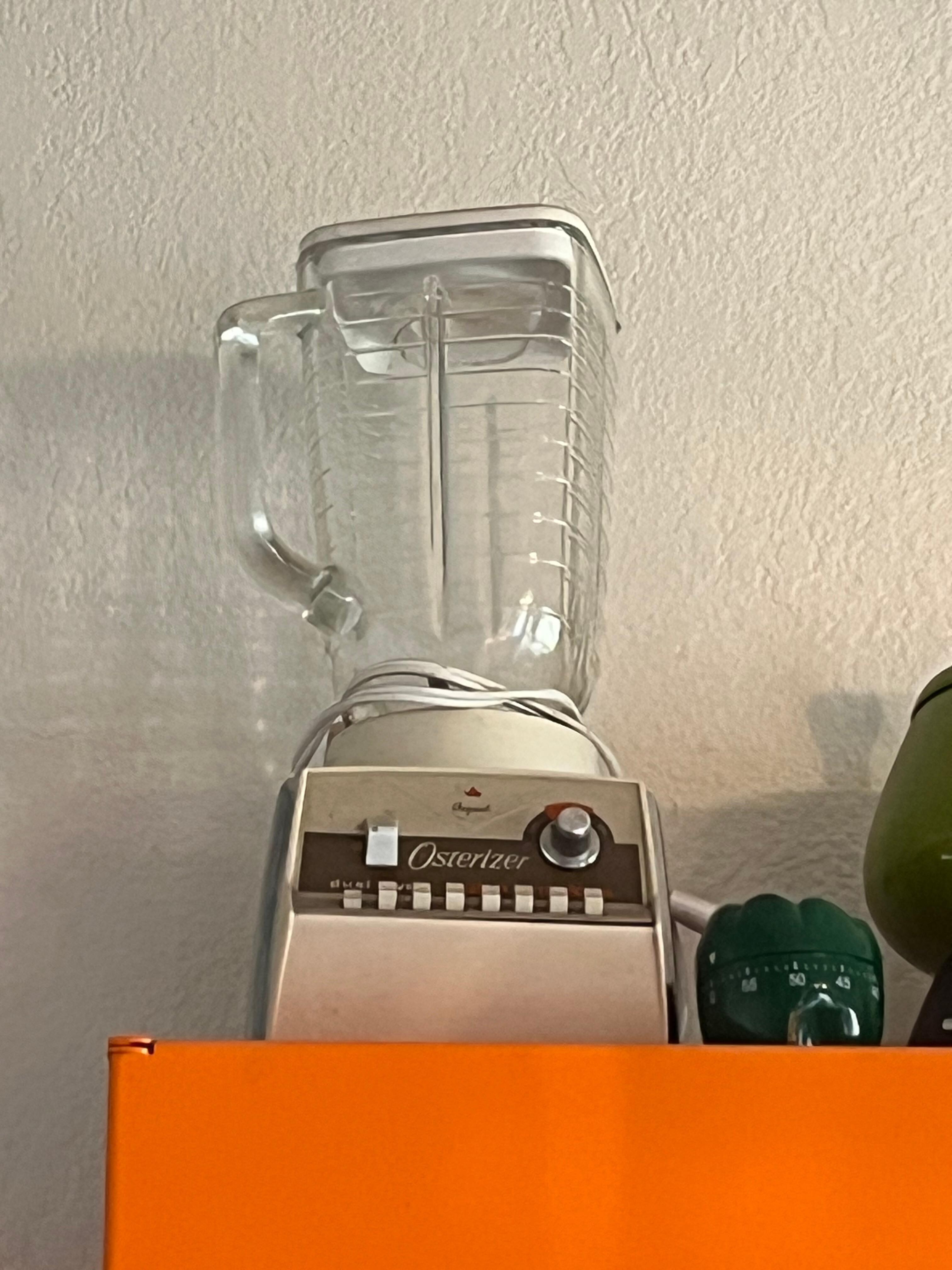 This is just like the blender from my childhood … part of the lobby display. 