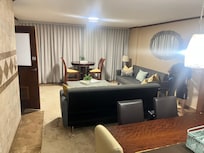 Dining room and living room