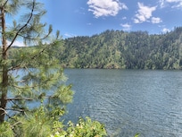 Great Fishing and scenic views of Fernan Lake.