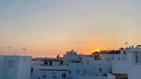 Vistas al atardecer des de la terraza de arriba