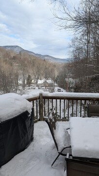 2 sets of sliding glass doors to enjoy the balcony and view