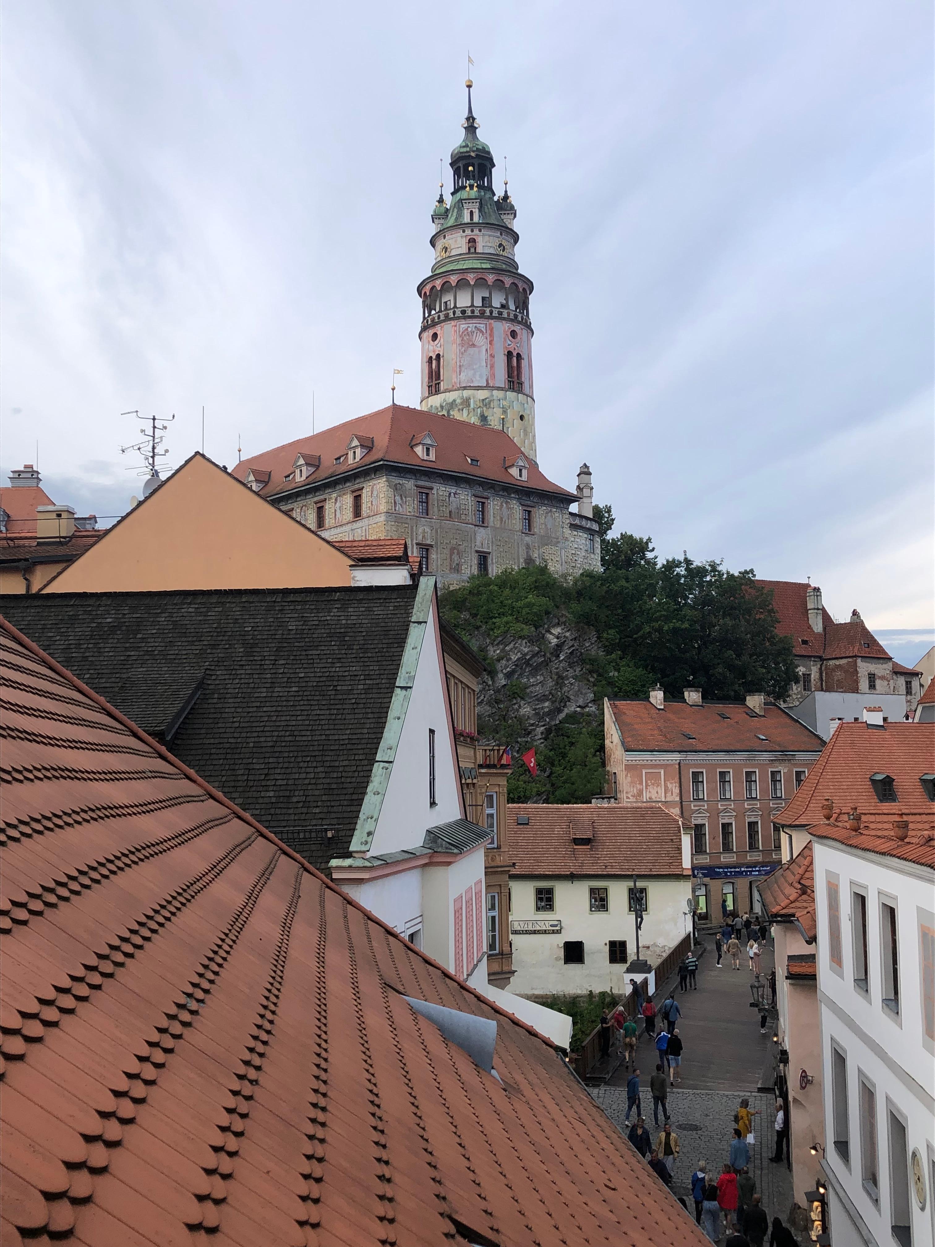 Picture from our room.
