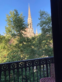 view from living room