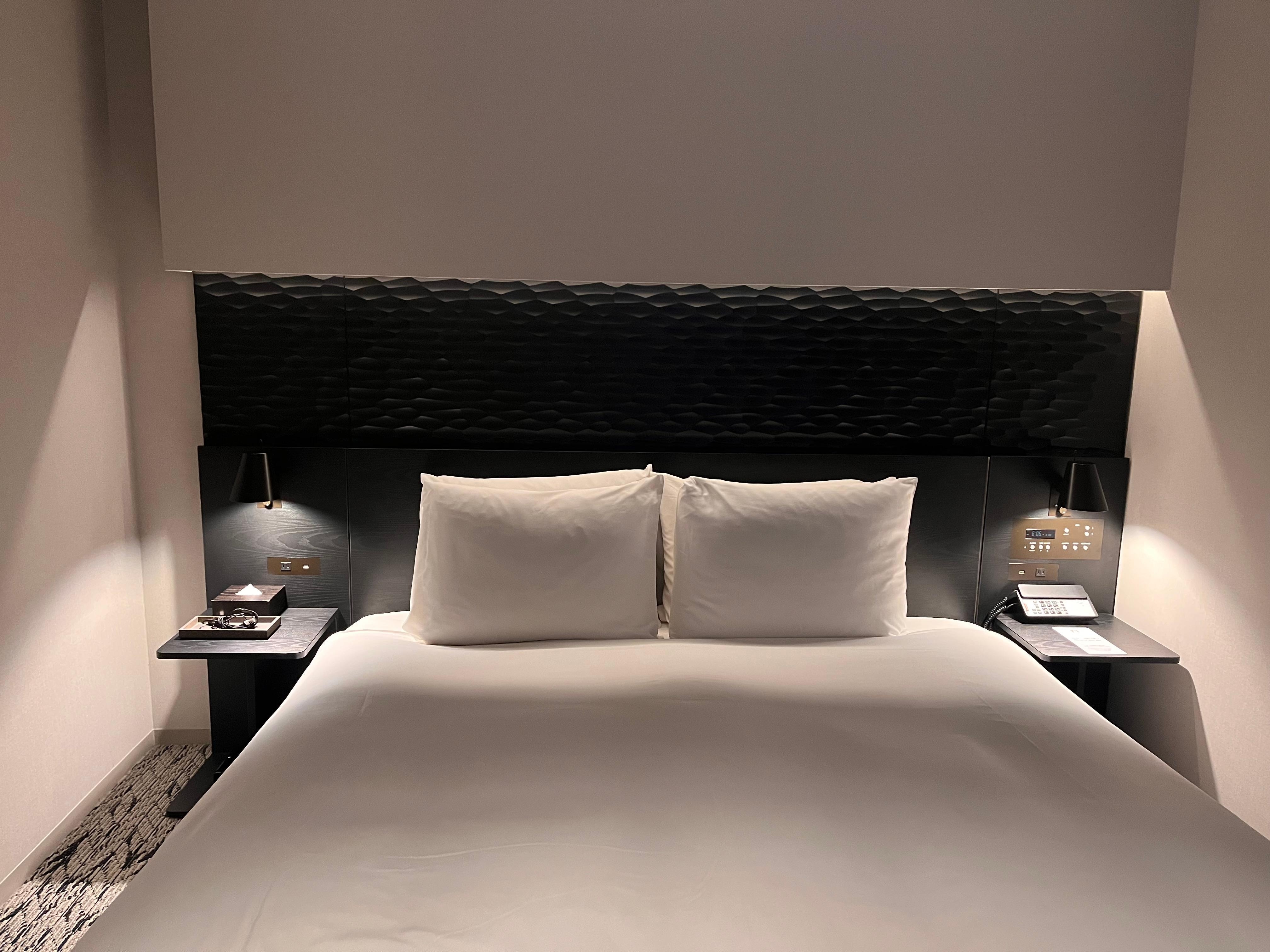 部屋はオシャレだった。