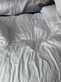 New mattresses are needed in the room I was in.