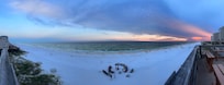 Bonfires on beach on Friday