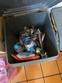 Müll der Vormieter war nicht geleert