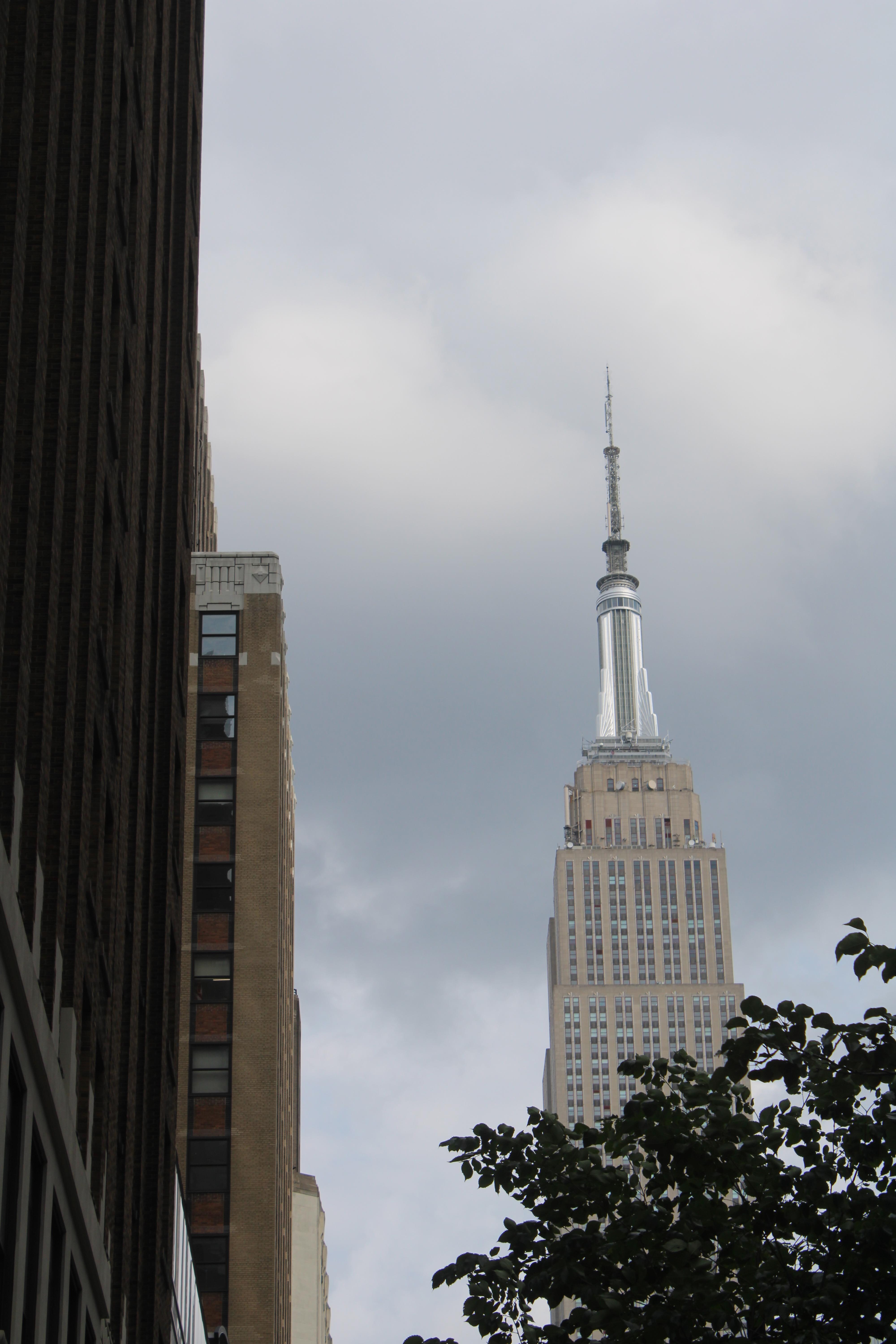 View from room at front of hotel. Telephoto lens.