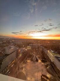 La vista espectacular del restaurant