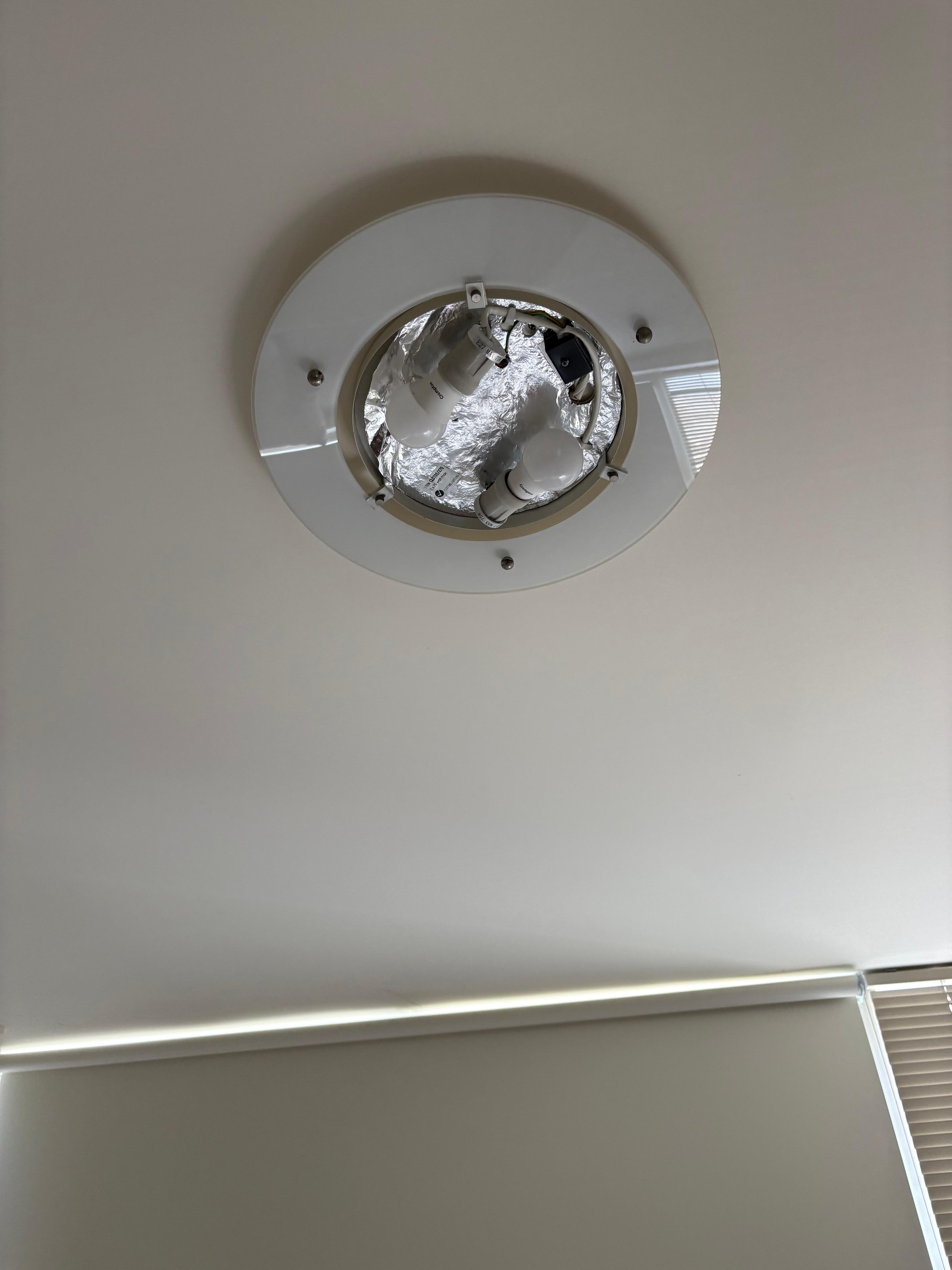 Bedroom light not working