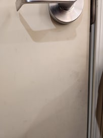 More dirty bathroom door