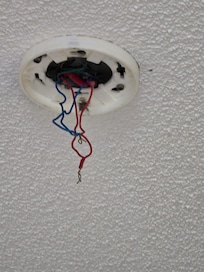 Roof smoke detector