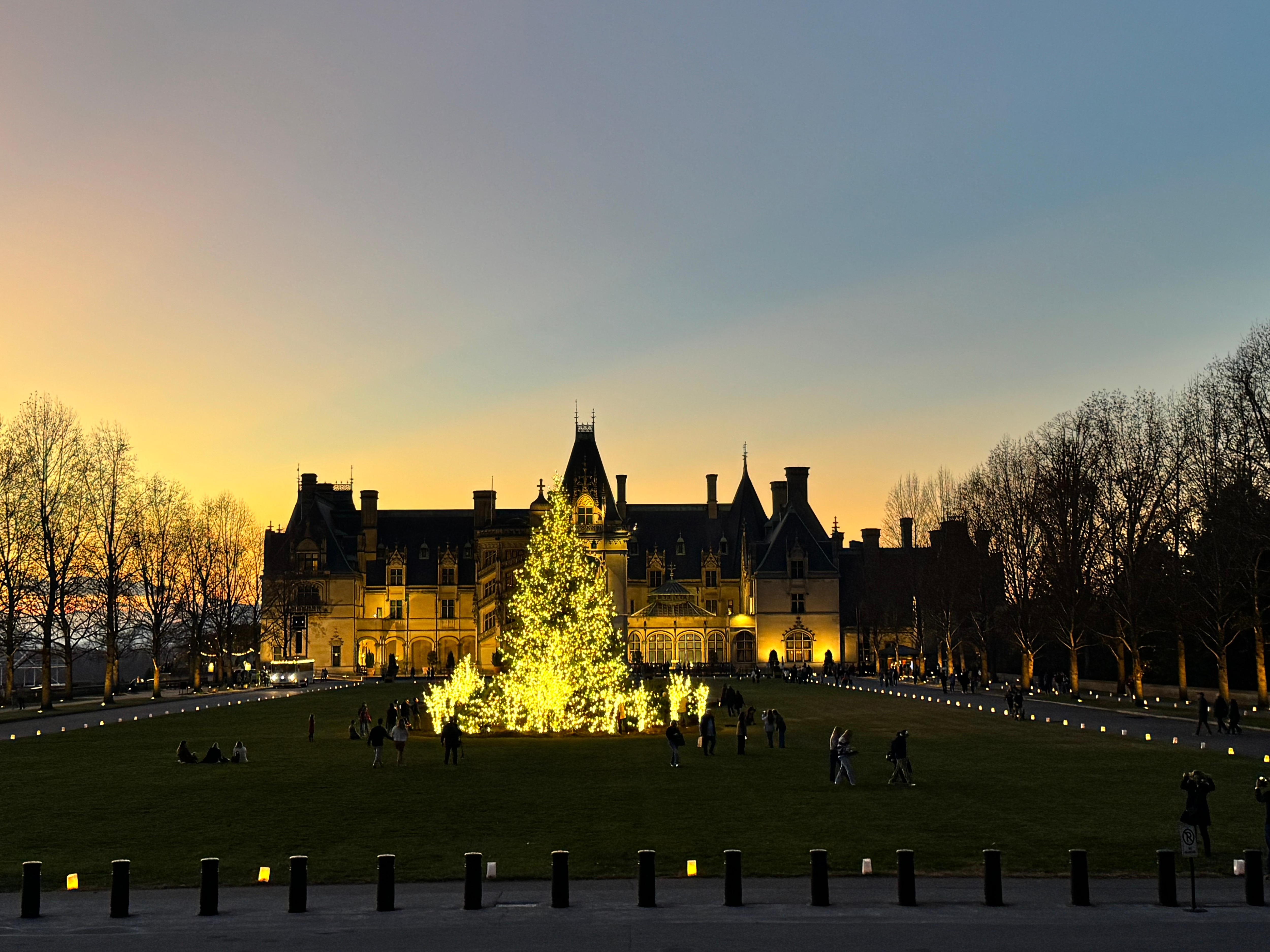 Biltmore at sunset