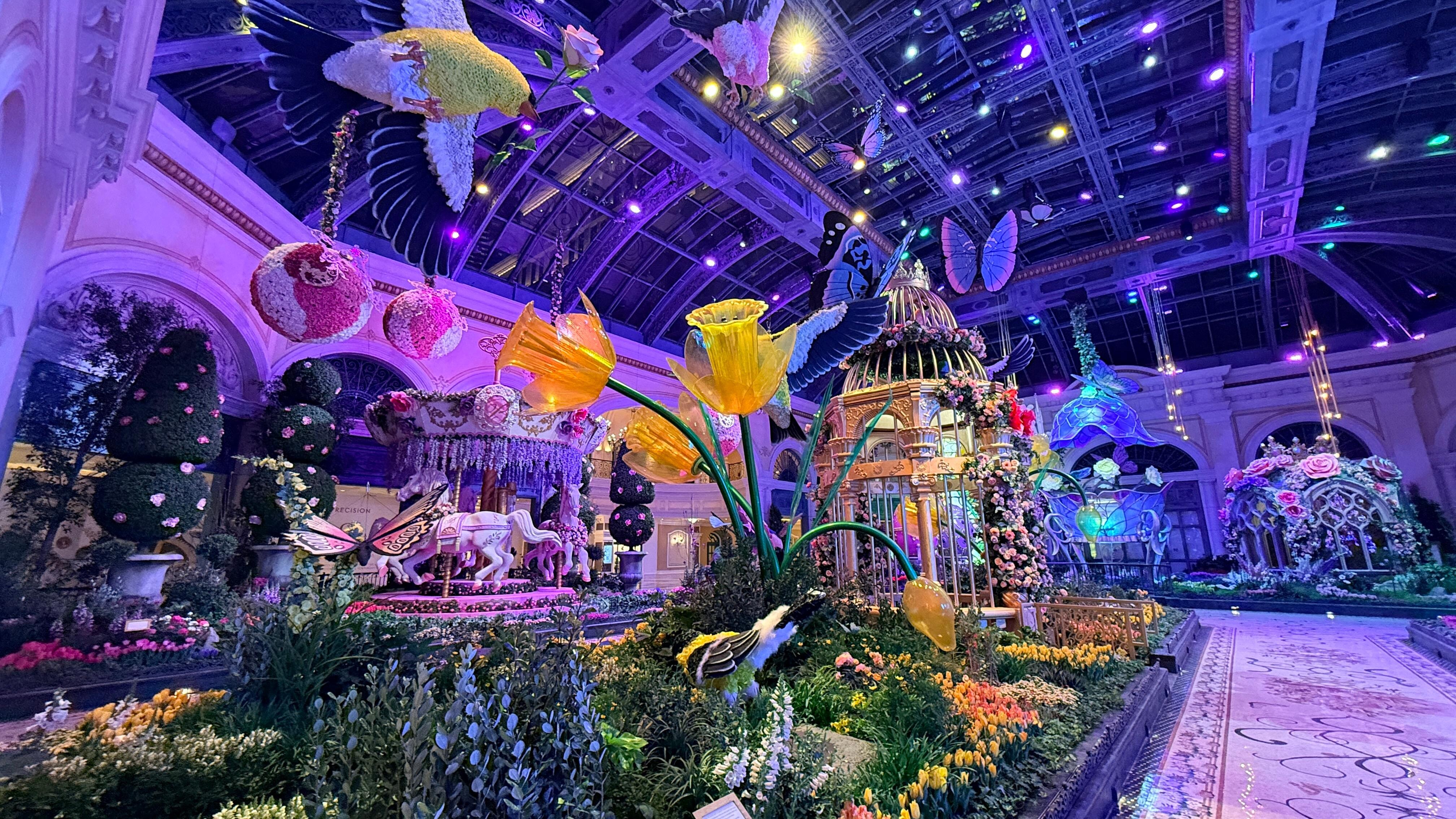 Just off the hotel lobby