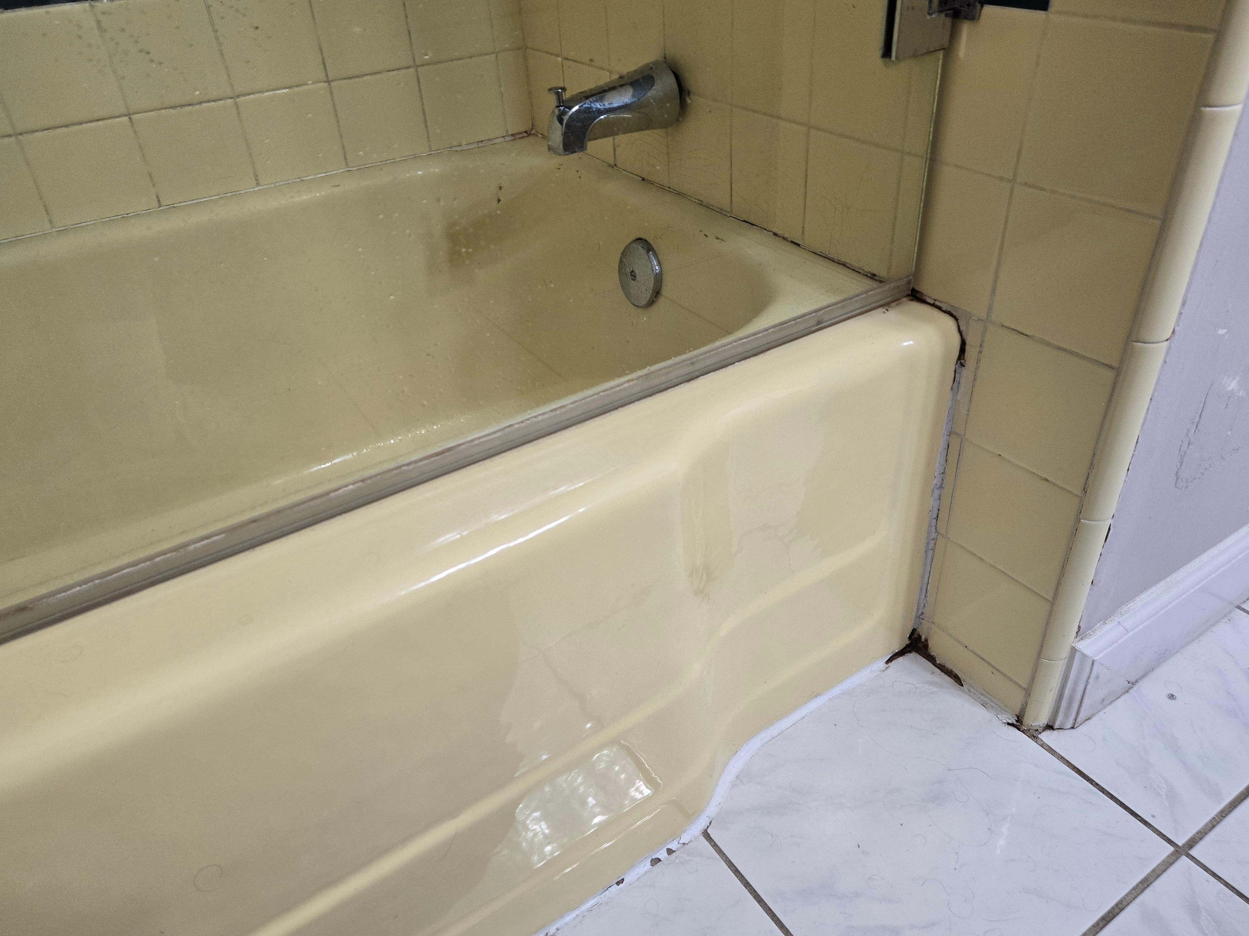 Gross bathroom. Shower only let a trickle of water out. Cold water only. Toilet clogs easily.