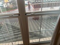 Broken window frames