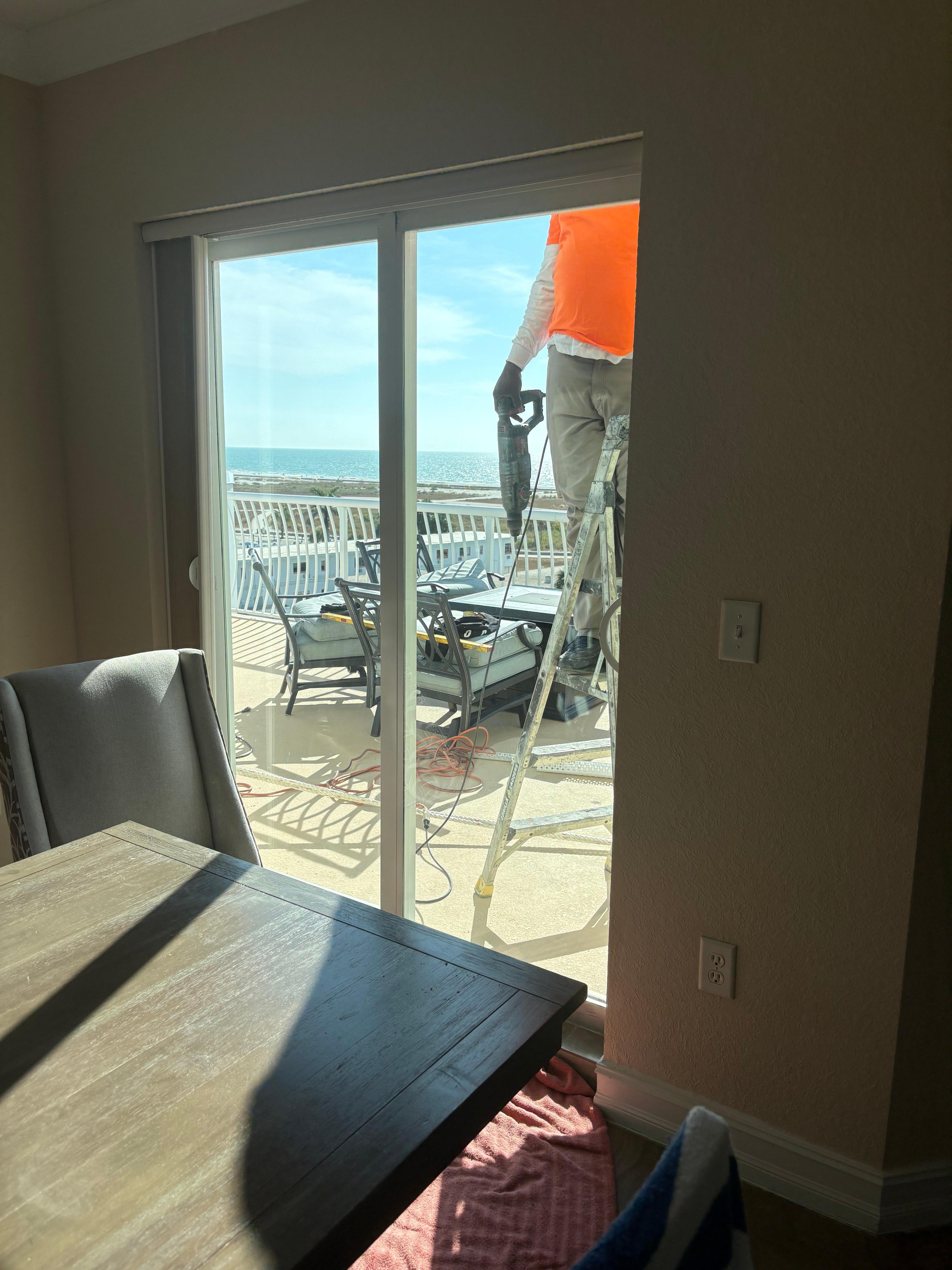 Worker from dining room