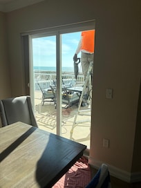 Worker from dining room