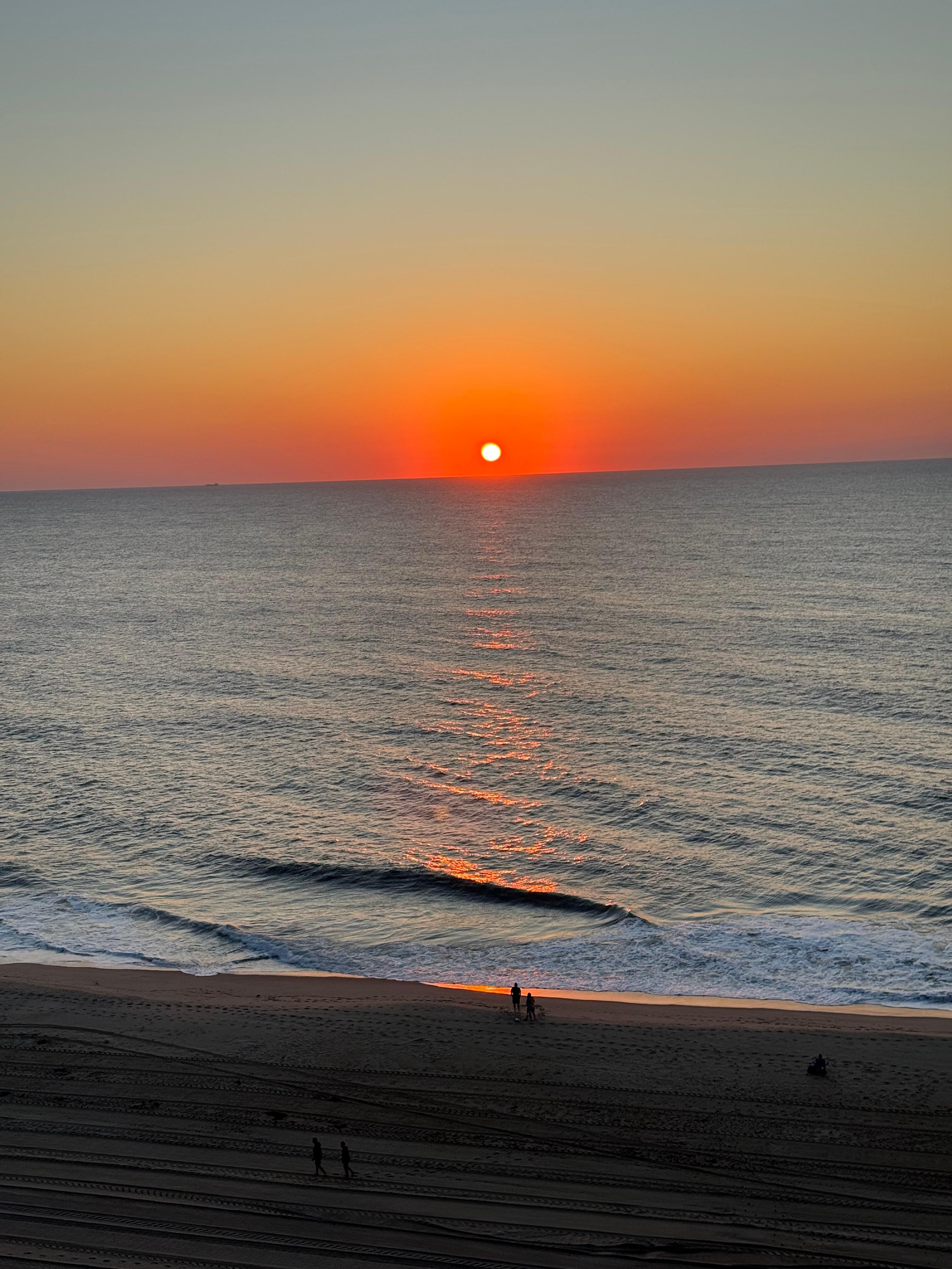 Sunrise balcony view