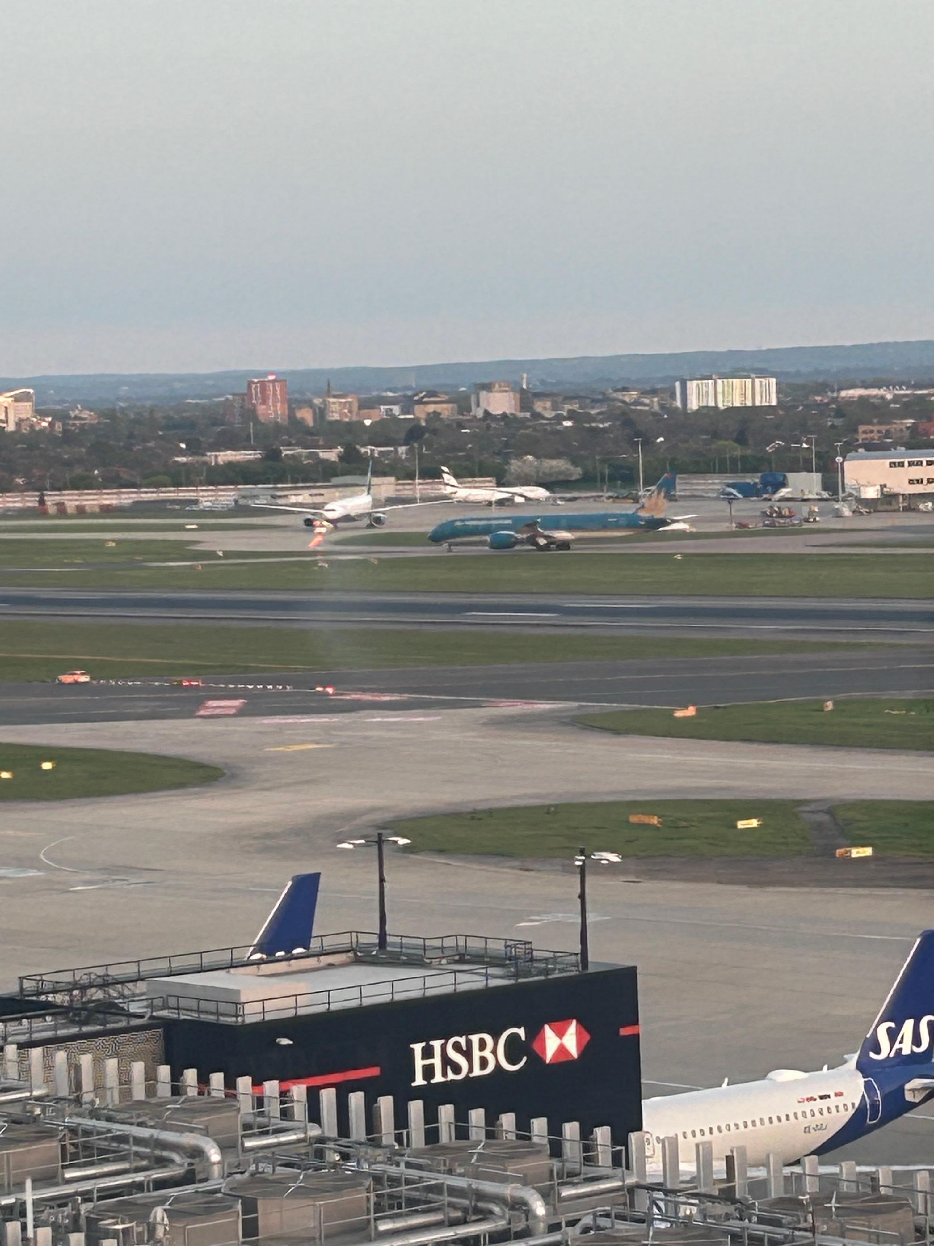 View from room window 