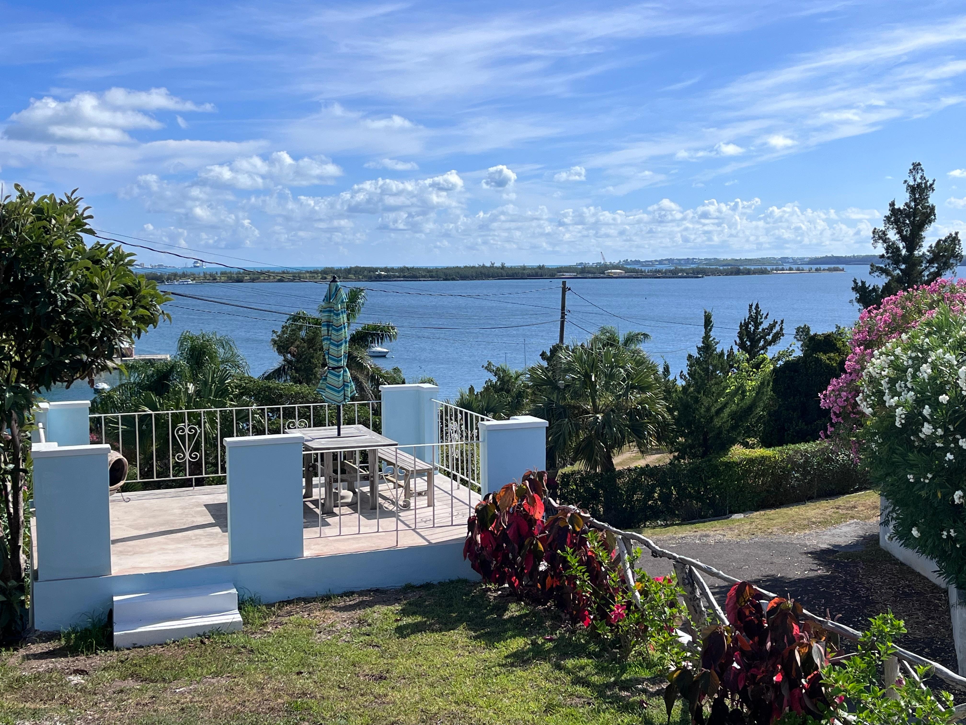 View from the patio