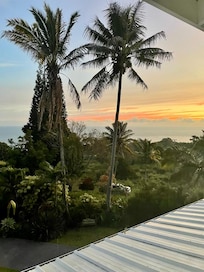 Sunrise pics from an upper floor bedroom.