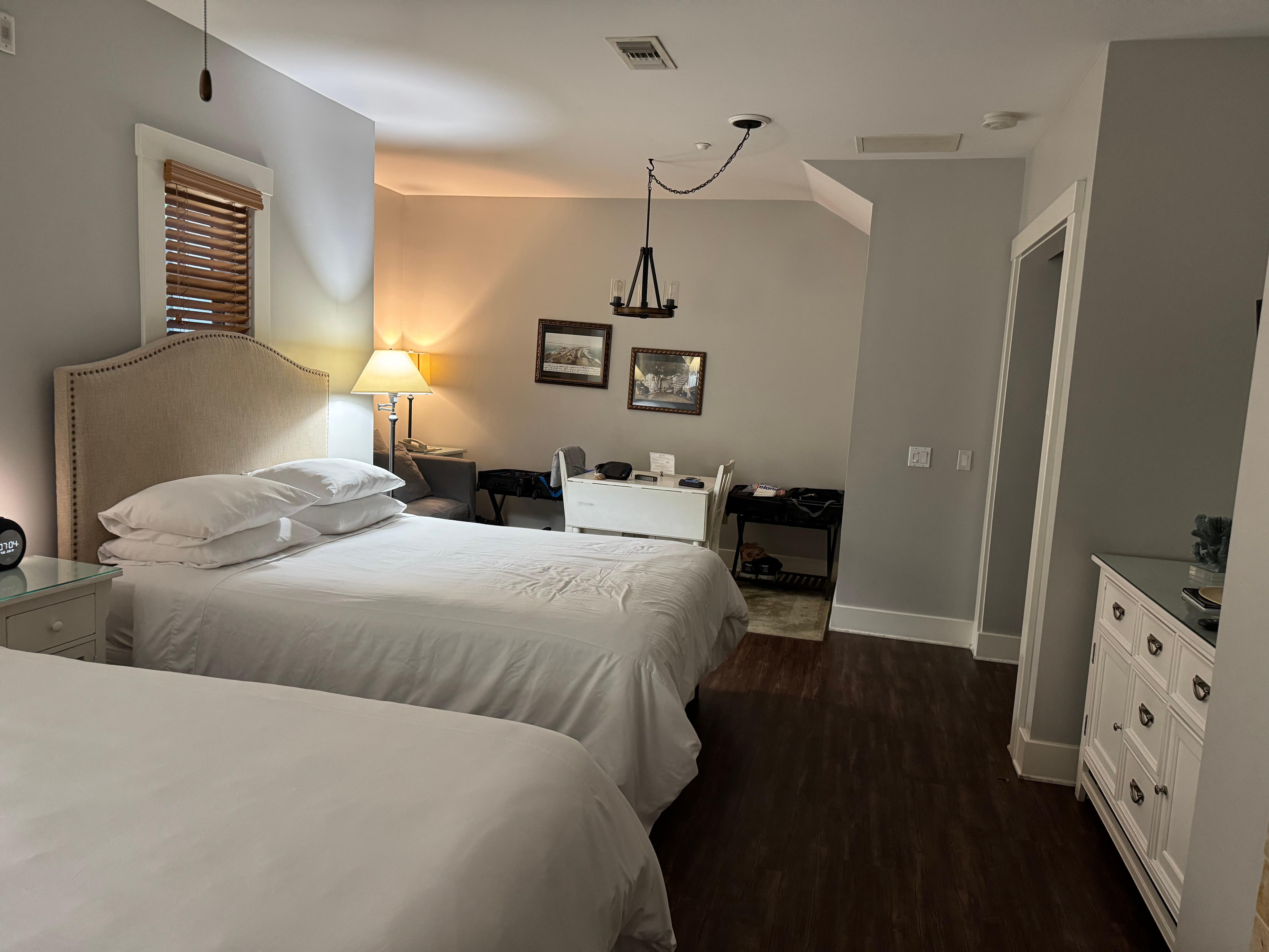 Comfortable, clean room
