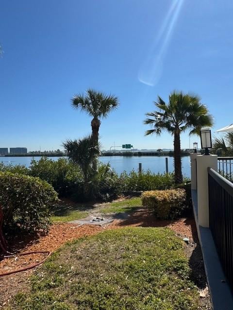 View from the back of the hotel