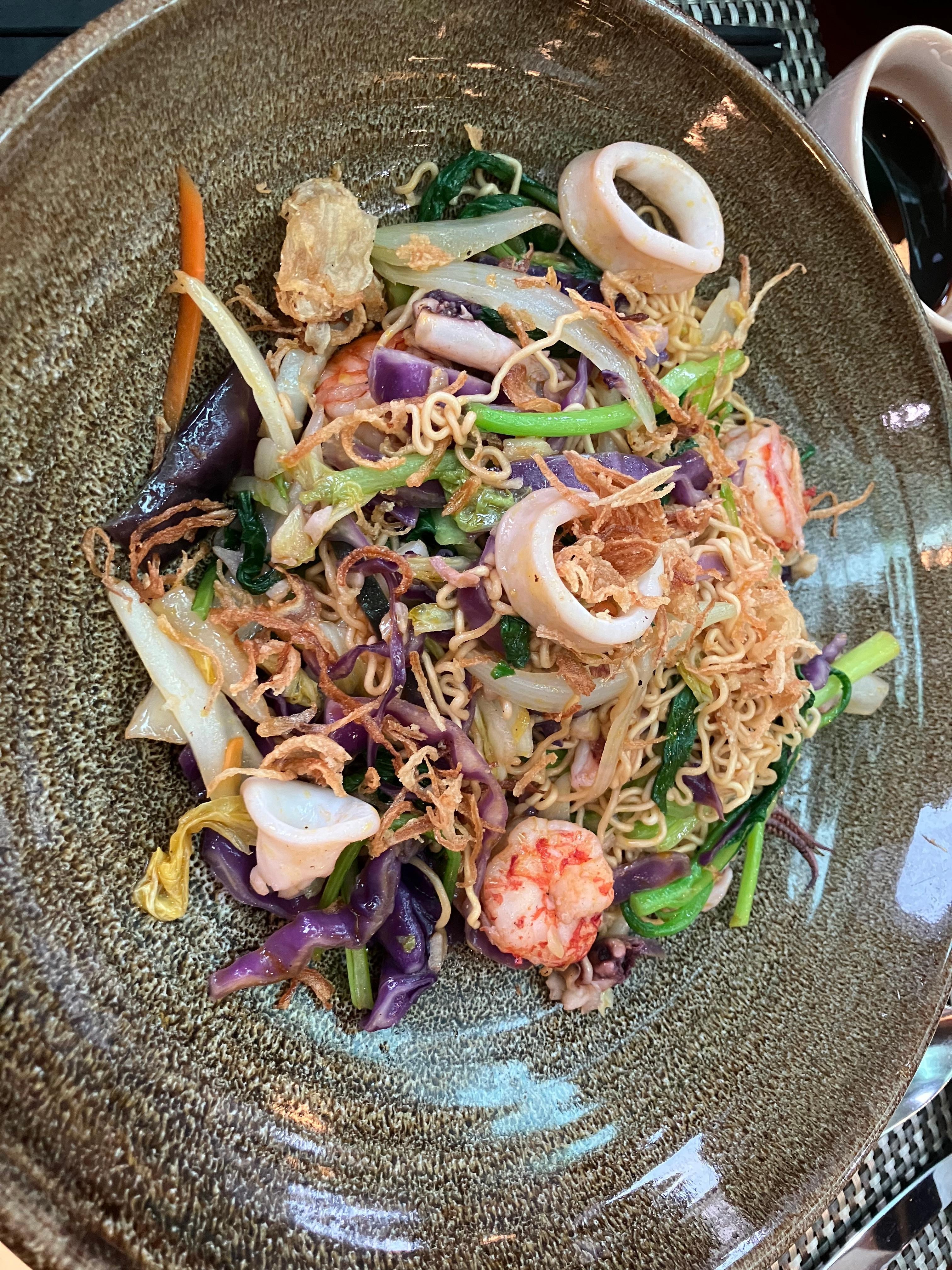 レストランの料理も美味しい。