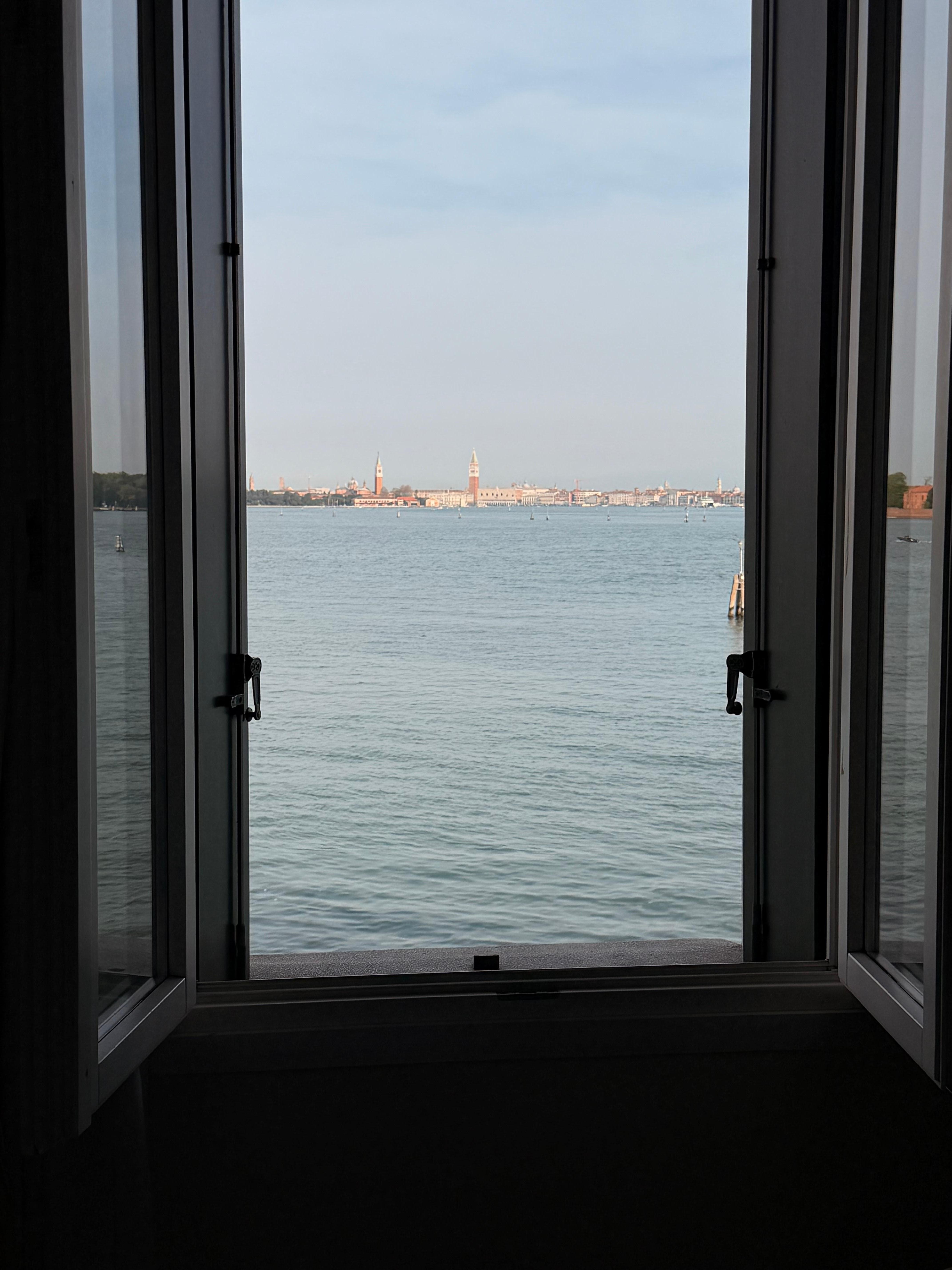 View over to St Mark’s from one of the windows in our room. 