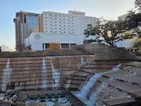 Parque de fronte ao Hotel