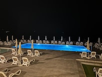 Pool at night