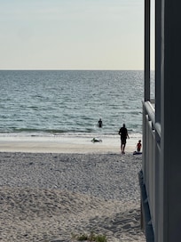 Could watch our family from the balcony!