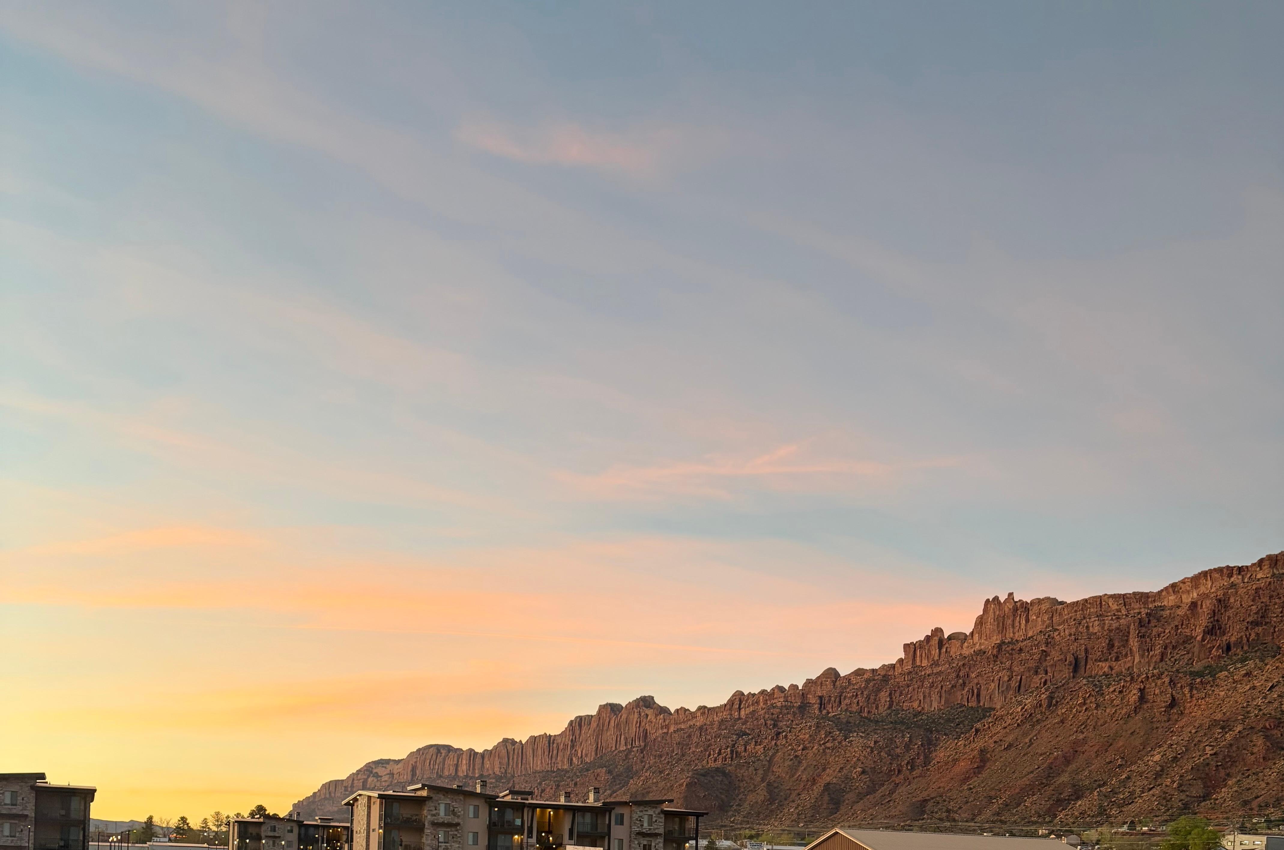 The view from our room. 