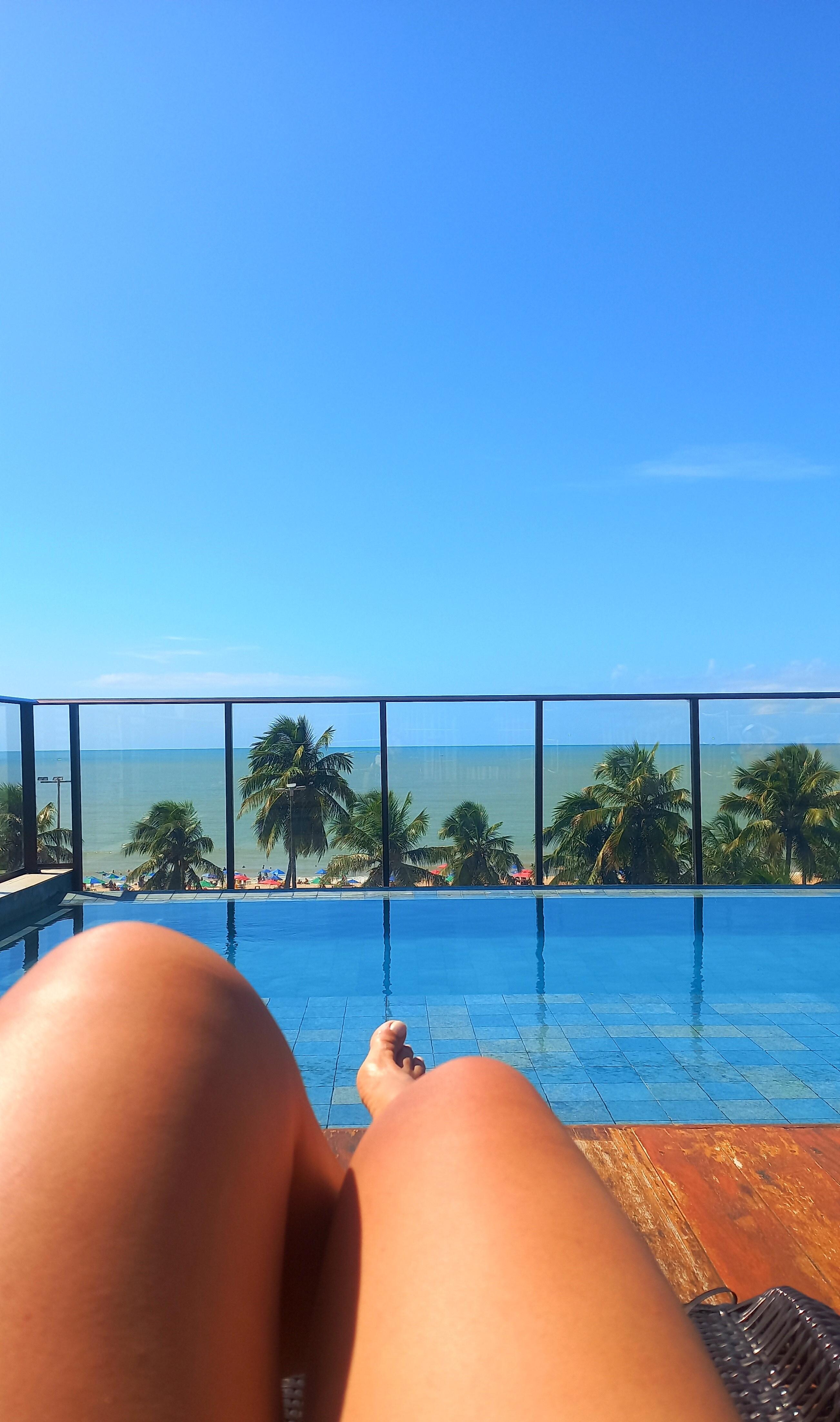 Área da piscina 
